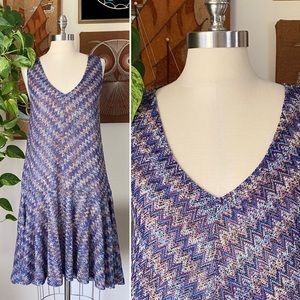 NWT Maeve Anthropologie Blue Knit Sweater Dress, M